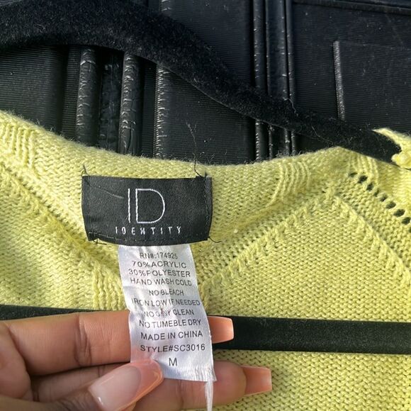 ID identity yellow cardigan - Picture 3 of 4